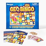 GeoBingo USA Educational Geography Board Game