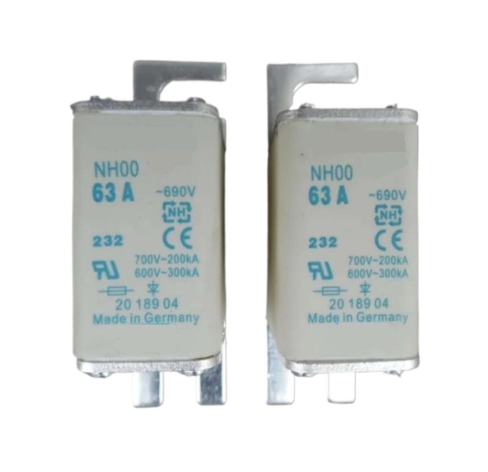 1PCS Fuses NH00 63A 690V 2018904 160A 200A 250A(NH00 160A 690V 2018904)