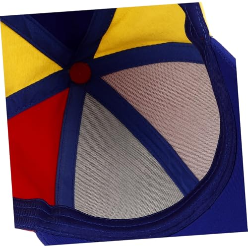 Detachable Propeller Sun Hat for Adults Adjustable Funny Baseball Cap with Helicopter Design Breathable and Comfortable Sun for Outdoor Activities Multi3