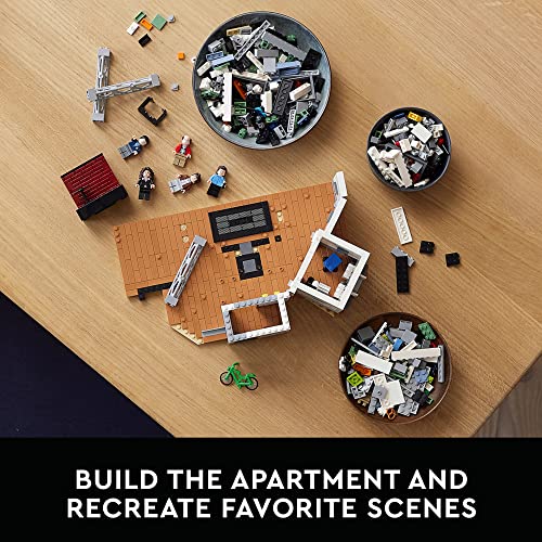 Ideas Seinfeld 21328 Building Kit; Collectible Display Model; Delightful 1990s Nostalgia Gift for Adults (1,326 Pieces) - Lego - Immagine 7