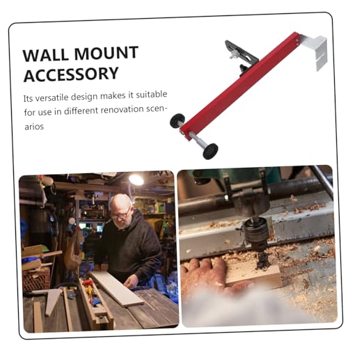 Soporte de elevación de pared de aluminio rojo ajustable para montaje en techo 4