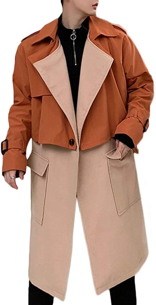 男性に人気 Habille ハビー おまけ付 オレンジ M Xl アウター 重ね着風 キャメル オレンジ 男性に人気 Habille ハビー おまけ付 オレンジ M Xl アウター 重ね着風 キャメル オレンジ