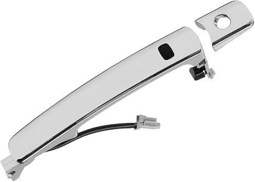Exterior Door Handle Front Left Driver Side | Smart Entry Keyless | Replacement for 2003-2008 Infiniti FX35 FX45 2003-2007 Nissan Murano 2008-2009 Nissan Rogue | Replaces# 80640-CB01A, 82645-CA000
