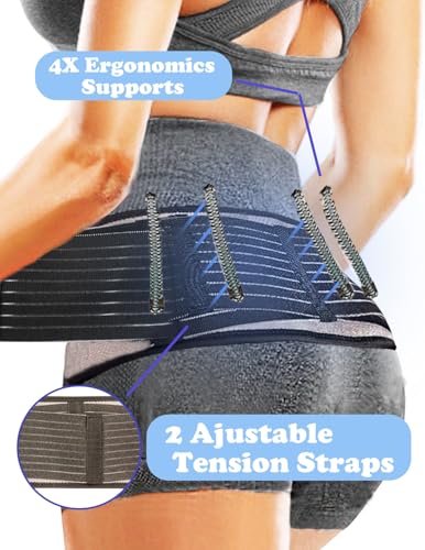Faja lumbar para hombre y mujer con soporte extra miniatura 3