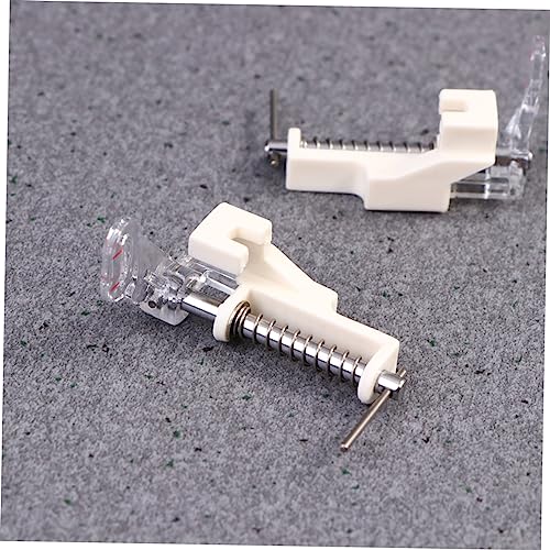 Juego 3 piezas pie prensatela plástico para máquinas de coser miniatura 7