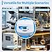 Variable Speed Centrifuge with Visual Window, 500-5000RPM, 10/15ml Tube Compatibility, Precise Speed Control ±30RPM, Multifunctional Control Panel for Lab, Clinic, and Industrial Use
