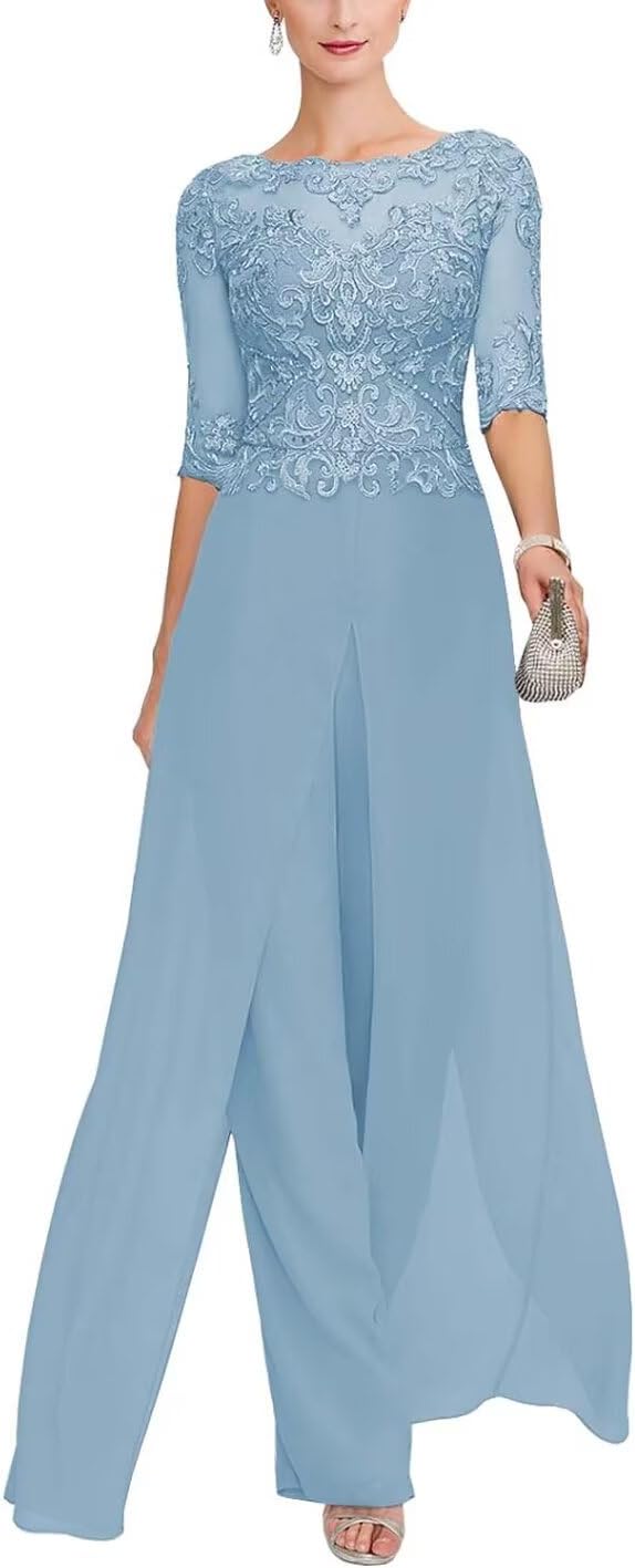 Mother of The Bride Jumpsuit for Wedding 2Pcs Lace Martinique Ubuy