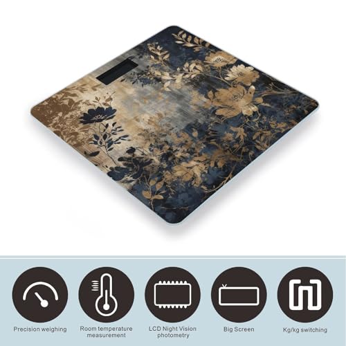 Báscula Digital para Baño con Plataforma de Vidrio 10x10 pulgadas miniatura 3