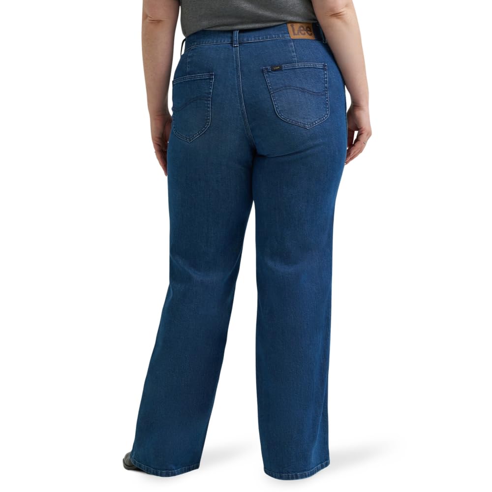 Lee Plus Size Legendary Dżinsy A-Line Kobiety