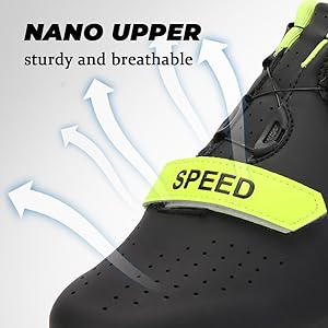 Scarpe Da Ciclismo Treer Unisex - Per MTB E Strada, SPD, Traspiranti, Taglie 36-47 EU