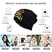 Fashion Haiti Haitian Flag Beanie Hat Caps Headwear Skull Cap Knitted Haitian Hat Scarf for Women Men