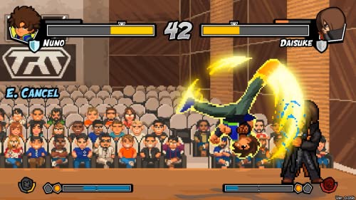 Pocket Bravery para Nintendo Switch con animaciones fluidas estilo neo retro 2