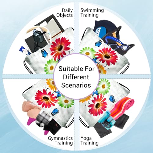 Image of Small Gymnastics Drawstring Grip Bag for Gymnasts Holding