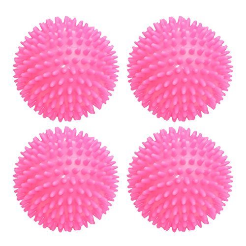 enjoyfit Hérisson de fitness Balle de massage à picots Lot de 4 9 cm – Rose