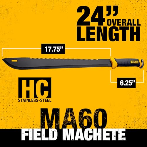 DEWALT 24 Inch MA60 Field Machete
