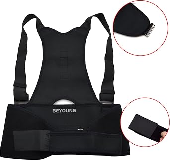 Beyoung Adjustable Posture Corrector, Clavical posture brace, Back Brace Support