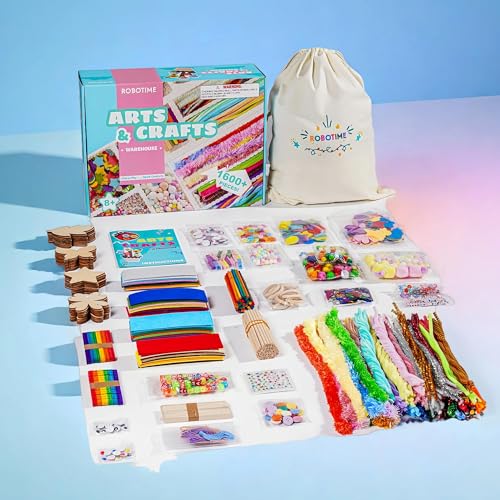 Idées cadeaux enfants : kit d'artisanat ultime 1600 pièces ROBOTIME 8-12 ans
