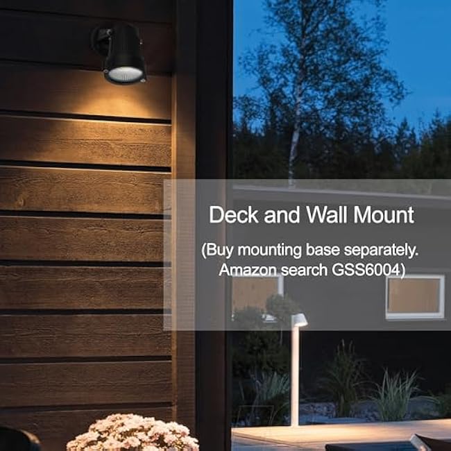 GSS6005 LED Landscape Spotlights 5W 120V AC Black