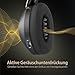 Lankey Sound Kopfhörer Kabellos Bluetooth, Over Ear Kopfhörer Noise Cancelling, 100 Std Spielzeit 5.3 Bluetooth Kopfhörer mit ANC Modus, Hi-Res Audio, Tiefer Bass, Schwarz