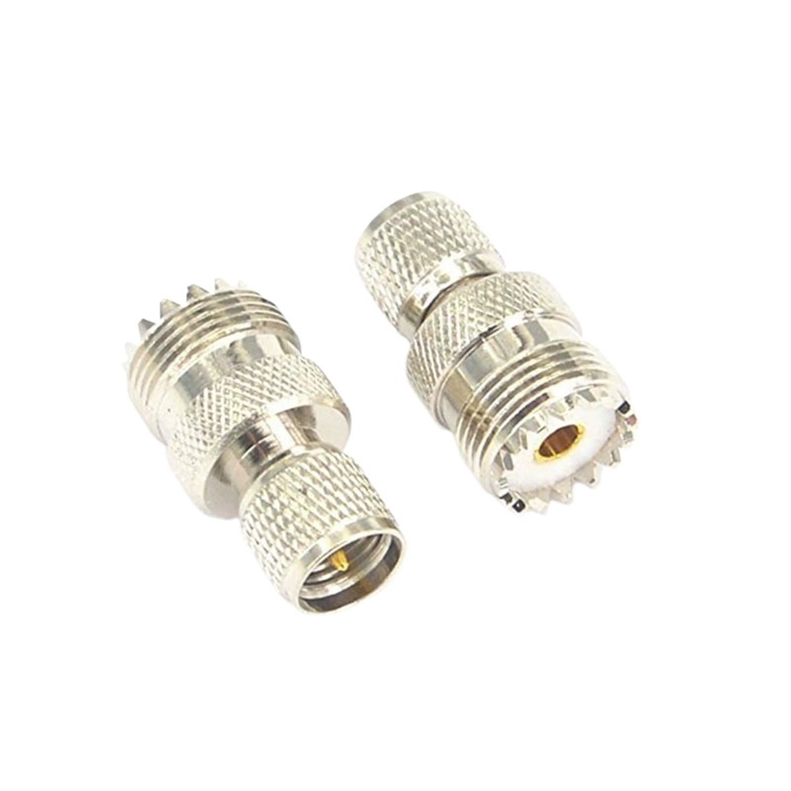 10 Szt. Adapter Koncentryczny UHF PL259 Męski Na Żeński SO239