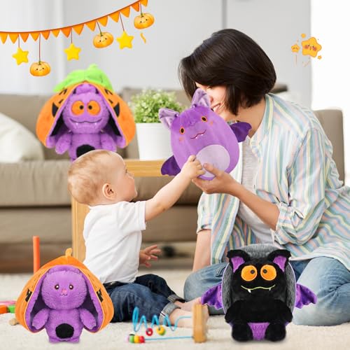 11" MIAODAM Reversible Halloween Plush Stuffed Animal $4.99 + Free Shipping w/ Prime or on $35+ + 50% Off Code QW6LHCC7 Prime - image 6