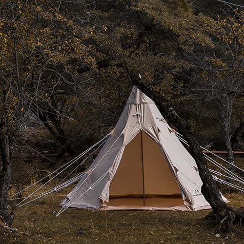 Carpa instantánea para 4 personas con piso y diseño tipi miniatura 7