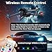 4PCS Upgraded 4LEDs Wireless LED Strobe Lights with Remote Control, High Brightness 8 Colors Type-C Rechargeable Led Lights IP65 Waterproof Anti-Collision Warning Lights for Car Motorcycle Bike Drone