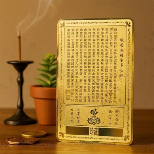 Image of Lady Buddha Good Luck Wallet /Pocket Card for Wealth, Success, Happiness & Prosperity