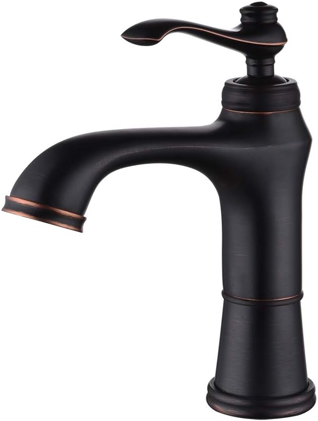 Greatest Product LANC Brass Single Handle One Hole Tap Commercial Bathroom Sink Faucet Bath Lavatory Vanity Basin Faucets Deck Mount Mixer Oil Rubbed Bronze,C2403R Greatest Product LANC Brass Single Handle One Hole Tap Commercial Bathroom Sink Faucet Bath Lavatory Vanity Basin Faucets Deck Mount Mixer Oil Rubbed Bronze,C2403R