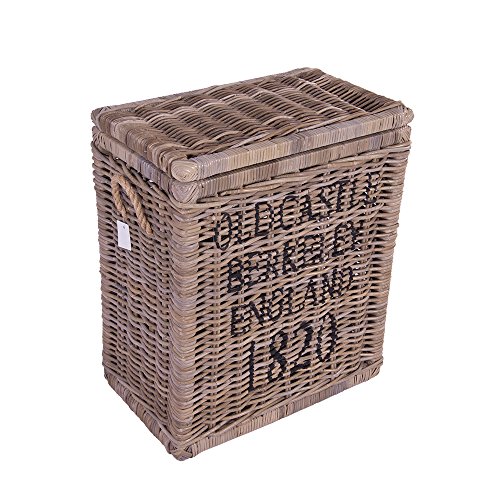 Vintage Line Truhe Old Castle Berkeley England 1820 Korbtruhe...