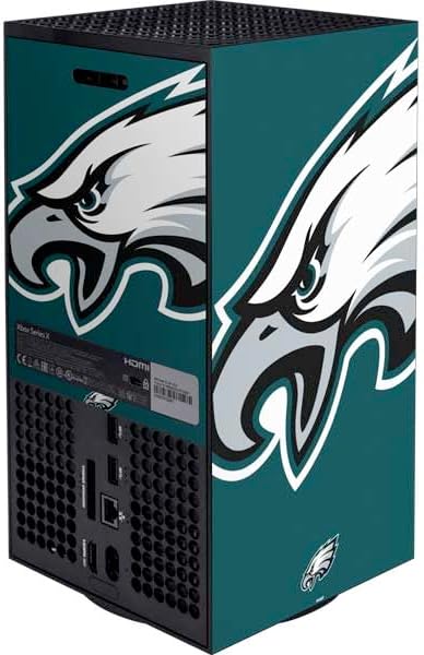 Skinit Decal Gaming Skin Compatible with Xbox Series X Digital Edition Bundle - Officially Licensed NFL Philadelphia Eagles Large Logo Design