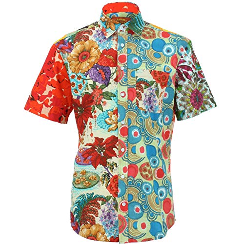 Chemise manche courte Loud Originals multicolore taille 39-40cm