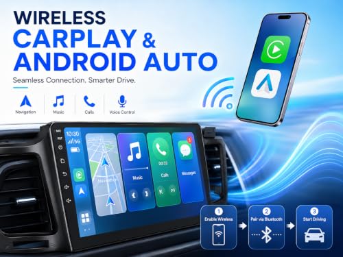 Image of 4+64GB Android Car Radio Stereo for Toyota RAV4 2013-2018: 10.2 inch 1280 * 800 Touchscreen Wireless Carplay Android Auto Backup Camera Mirror Link GPS Bluetooth 5G WiFi FM DSP RDS