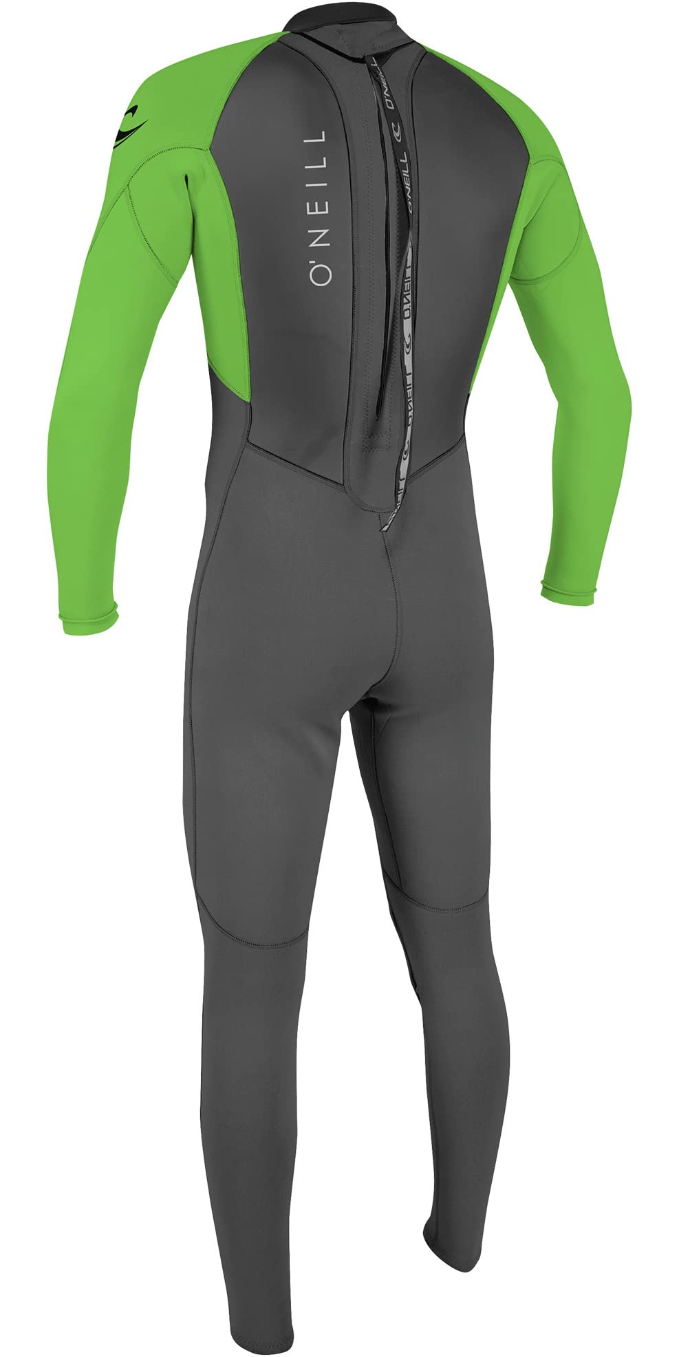 O'Neill Traje de Neopreno Reactor-2 3/2mm con Cremallera Completa para Hombre, Negro/Abyss, M