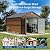 10x12 FT Outdoor Storage Shed, Metal Garden Shed with Floor, Lockable Doors and Windows, Large Tool Shed for Backyard, Patio and Lawn