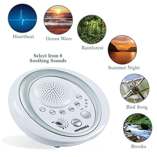 ReMEDies Sleeping Sound Machine - 6 Soothing Nature Sound