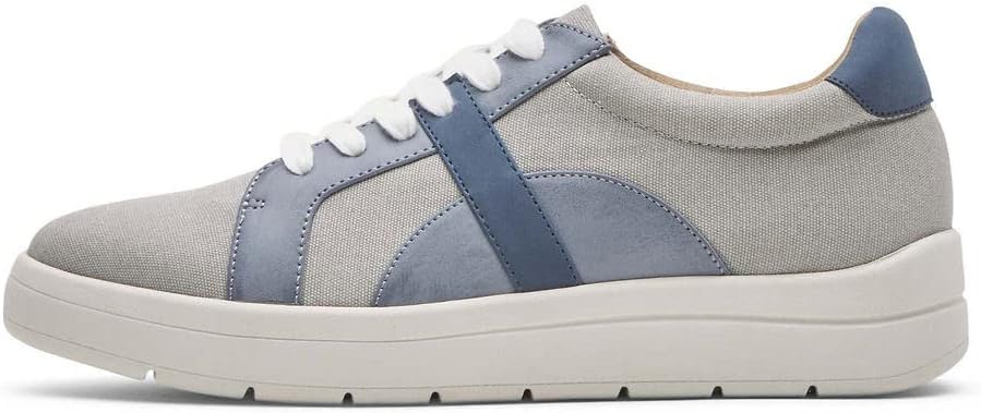 Rockport mens Truflex Navya Circle Lace oxfords shoes, Blue, 8.5 US