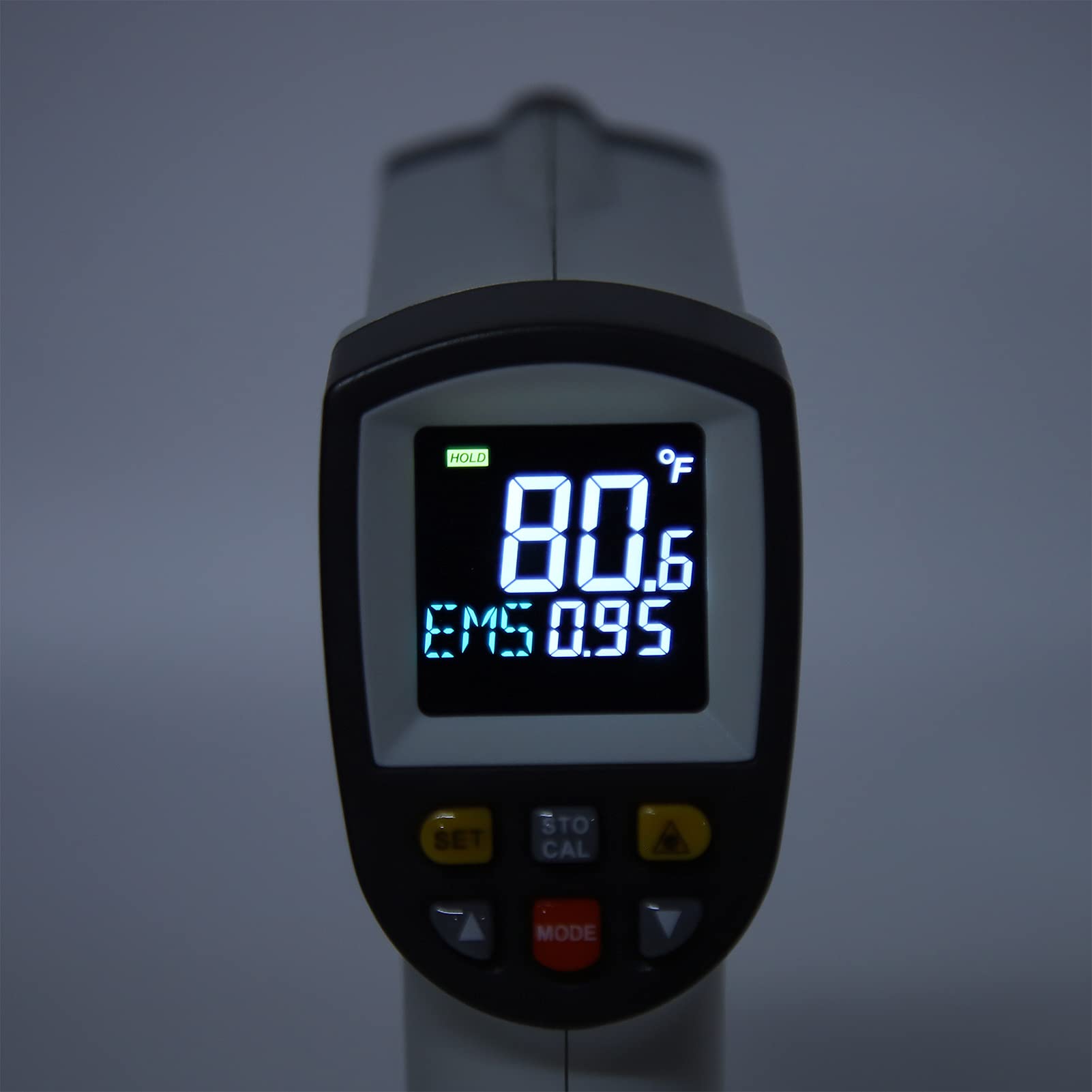 Termometr na podczerwień GM750 Ręczny bezkontaktowy cyfrowy pistolet do pomiaru temperatury z podświetleniem ekranu LCD do zastosowań przemysłowych Rury do gorącej wody Silniki