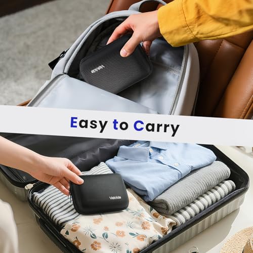 Image of Vekkia Case for Book Light with Charger, Compatible Book Light, Portable Storage Carrying Holder for USB Cable, Case Only