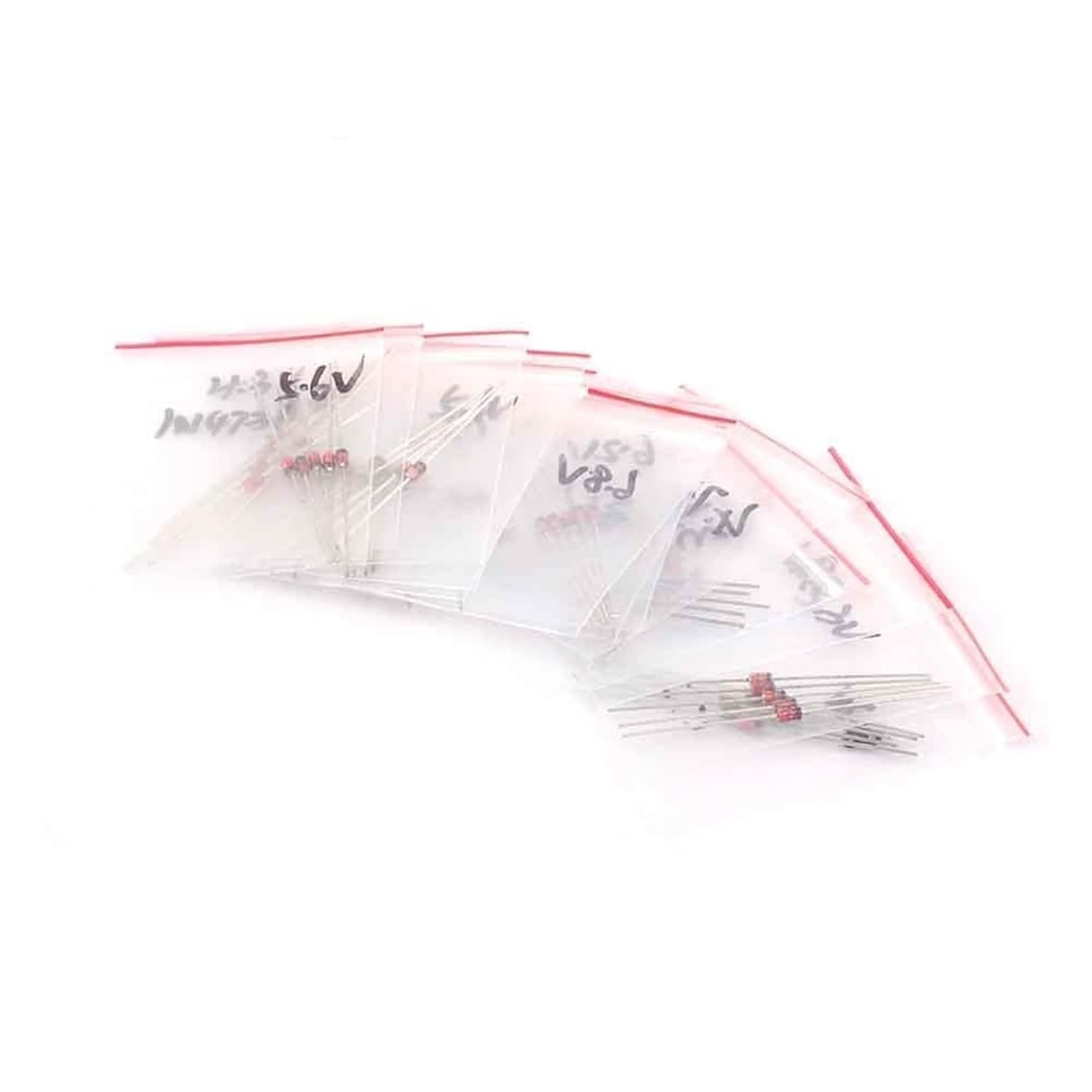 SogYFe21 1W Zener Diode Component Pack 3V-9.1V 13 Types Each 5cs Total 65pcs Replacement Resistor