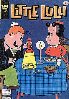 Comic Little Lulu (1972 series) #247 WHITMAN Book