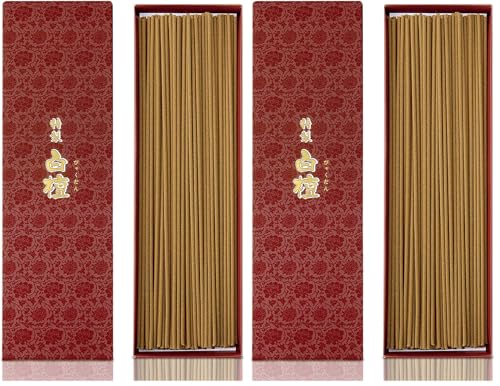 [ＴＪ ＴＲＡＤ ＪＡＰＡＮ] 線香 お香 日本製 アロマ お線香 (白檀, 長寸) (× 2)の商品画像（Amazon）