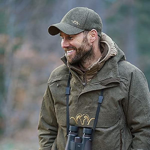 Blaser Jachtpet VINTAGE grijs - waterafstotende jachtcap - geborduurde pet voor de jacht met Blaser logo
