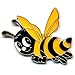 Biene Honigbiene Maja Honey Bee Badge Metall Button Pin Anstecker 0802