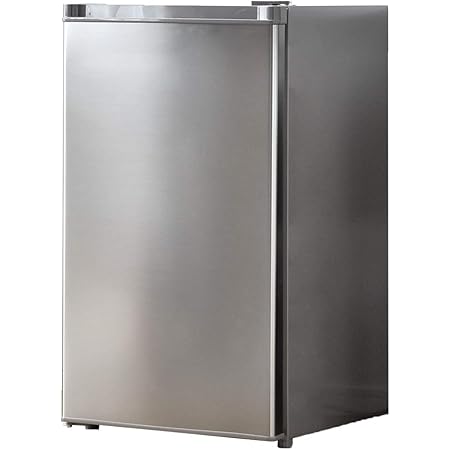 タンスのゲン 冷凍庫 60L 右開き フリーケース付き 調節脚 温度調節ダイヤル 省エネ 家庭用 メーカー1年保証 シルバー 43000010 02 【60458】