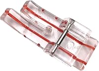 Vista 1 de Prensatelas transparentes 1/4" máquina de coser de remiendo pie prensatelas acolchado