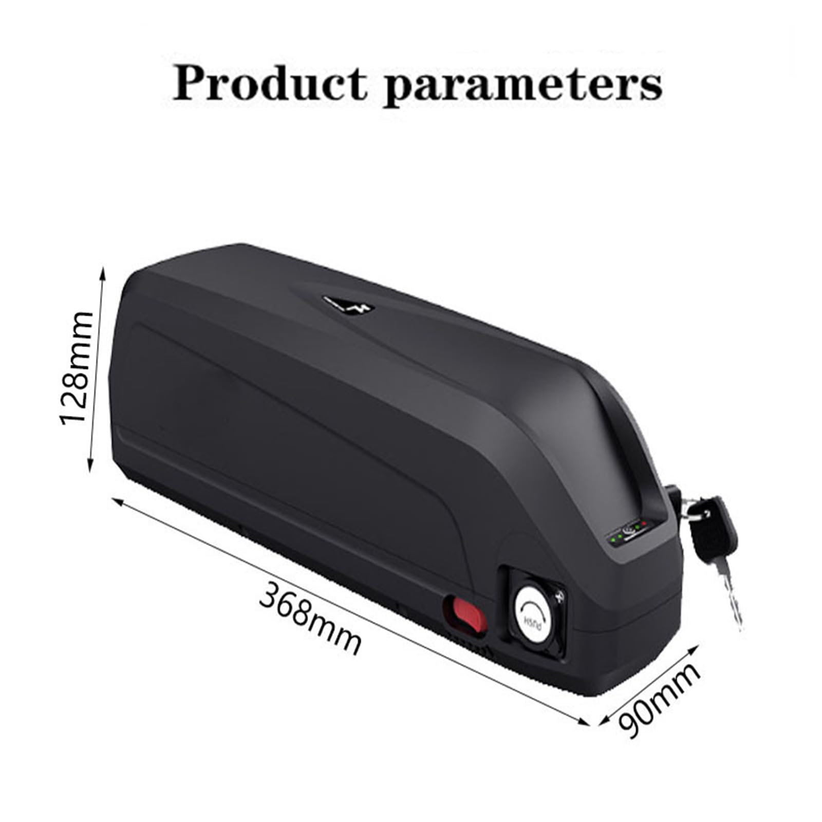 Akumulator do roweru elektrycznego 48V 20.4Ah/36V 21Ah do 250W 500W 750W 1000W Bafang Mid Drive i przednia tylna piasta ebike zestaw do konwersji z ładowarką / BMS (48 V 20,4 Ah)