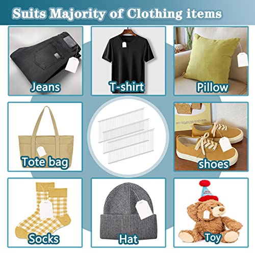 Standard Tagging Gun Fasteners, Tag Gun Tagging Gun For Clothing Fasteners 5040Pcs Tag Barbs Attachments 2 Inch Clothing Price Tag Fasteners For All Standard Price Tag Gun #TOP5