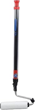 Paint Roller Brush Automatic, Automatic Paint Roller for Even Painting No Drip Removable Easy to Use Simple Convenient on Semi Rough and Smooth Walls