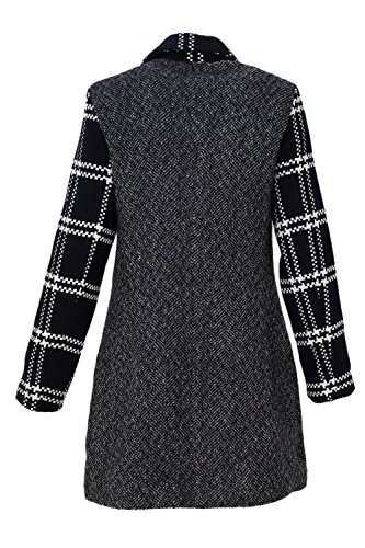 Desigual Women's Abrig_Cincinnati, Negro, EUR 44